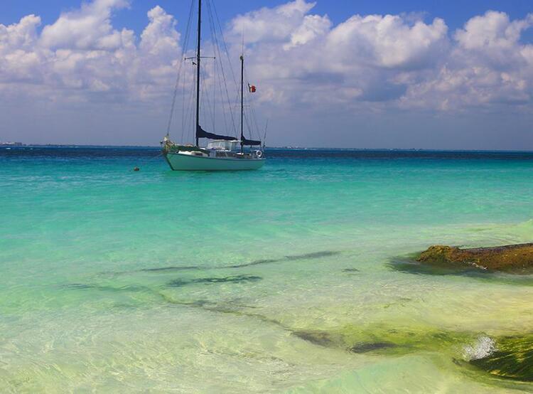 Sailboat in Ocean